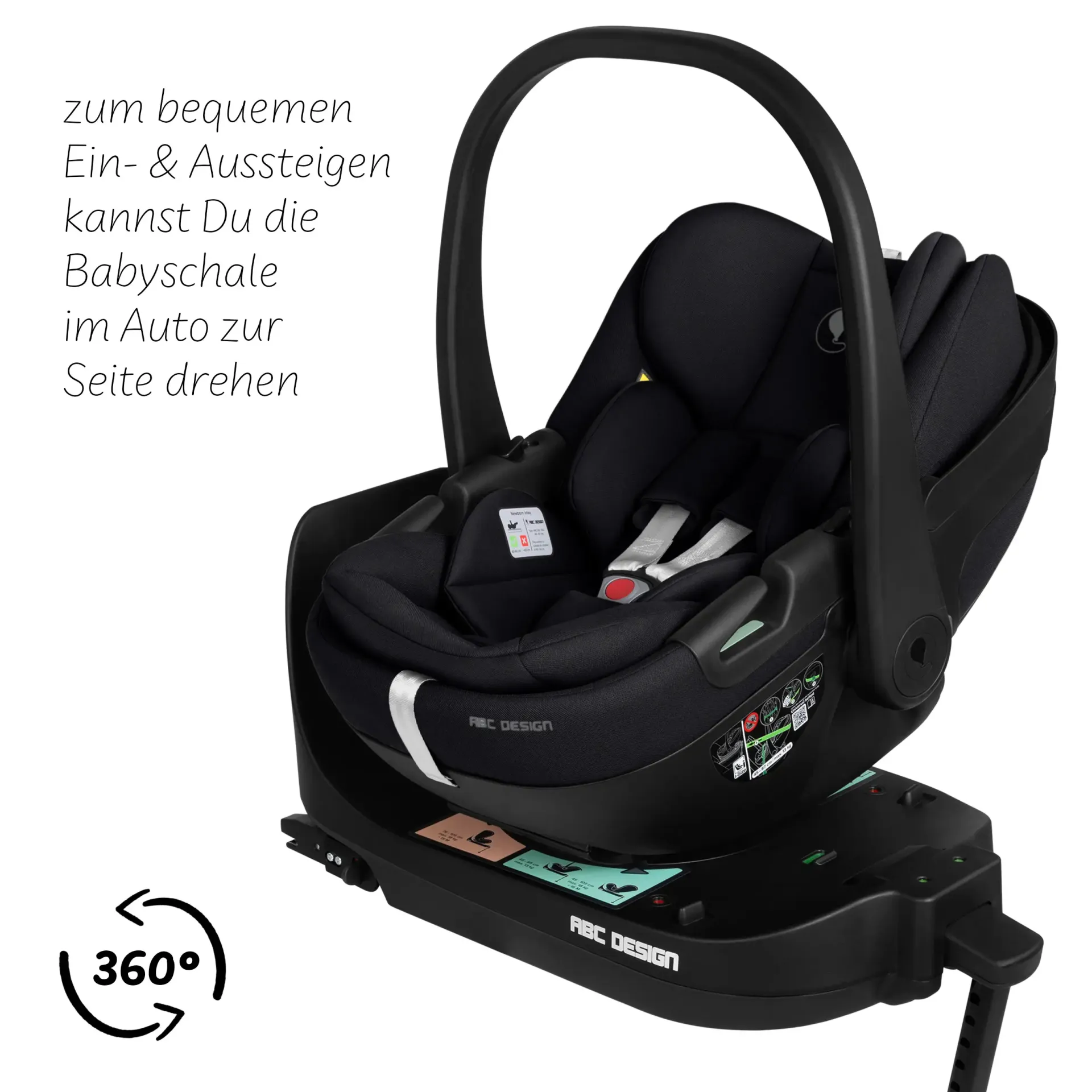 Ensemble poussette 4en1 Samba 2 avec coque auto Calla à position allongée - Nature